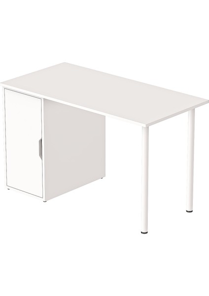 Clm110-Beyaz Kapaklı Kesonlu Çalışma Masası fırsatları