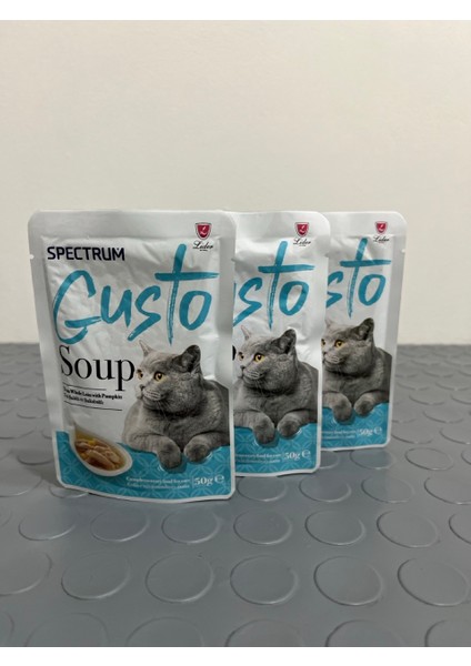 Gusto Soup 50 gr Ton Balıklı ve Bal Kabaklı x 3 Adet