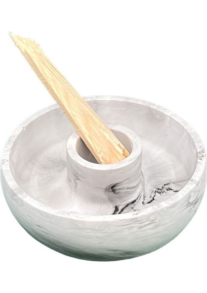 Beton Mermer Desenli Beton Palo Santo Tütsülük Gri 1 Parça modelleri