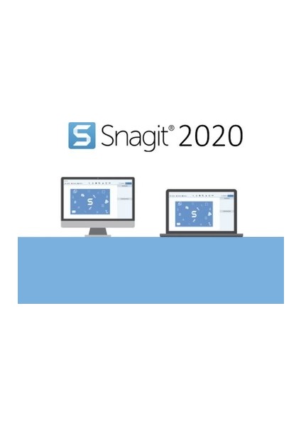 Snagit 2020 (Windows) - 1 PC Lifetime/Ömür Boyu Abonelik Kodu