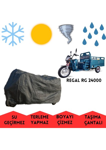 Regal RG24000 Kasalı Motor Brandası Su Geçirmez