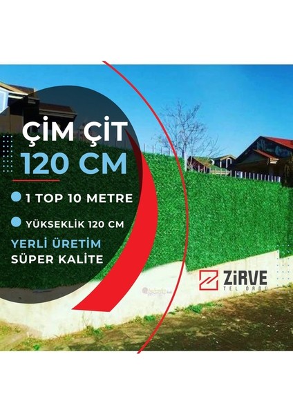 Çim Çit 120 cm x 10 Metre