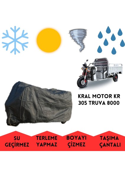 Kral Motor Kr 305 Truva 8000 L Kasalı Motor Brandası Su Geçirmez