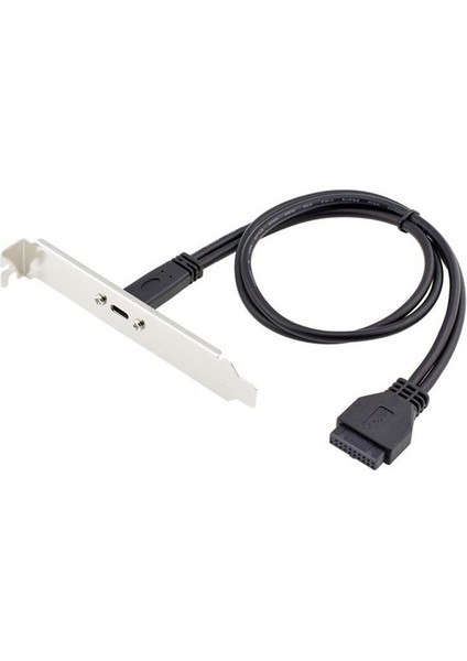 Type C 19-20 Pin Dişi To USB 3.0 Anakart Panel Pci Çevirici Kablosu