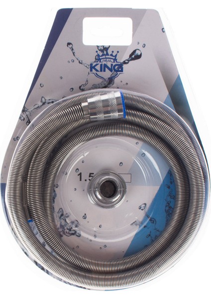 Duş Hortumu Yaylı Blister Ambalaj 150CM TH-204 3104 9429