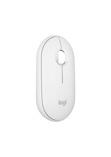 Logıtech 910-007013, M350S Beyaz, Pebble 2, Nano, Bluetooth, Kablosuz, 4000DPI, Optik, 3 Tuşlu, 24AY Pil Ömrü, Sessiz Mouse