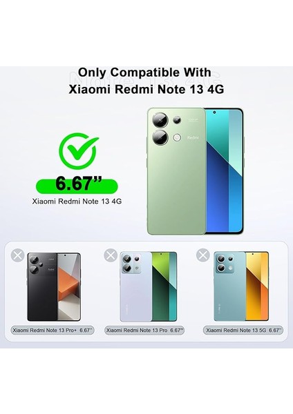 Xiaomi Redmi Note 13 4g Kılıf Yüksek Kalite 3D Kamera Korumalı Içi Kadife Lansman Liquid Silikon Kapak fiyatları