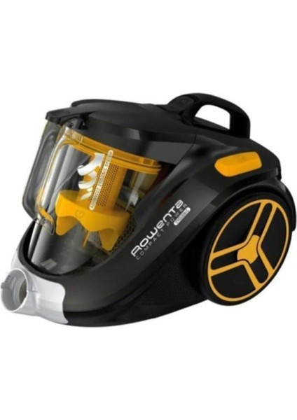 700-1000 Watt Row RQ3724TR Compact Power Nıc Sarı Süpürge Mekanik Toz Torbasız 1500+ L 2 Yıl R