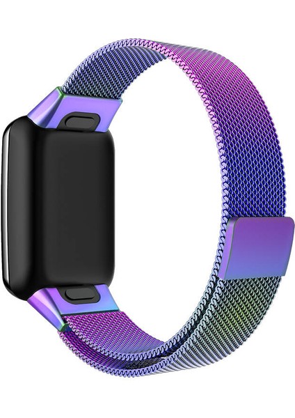 Xiaomi Mi Band 7 Pro Krd-01 Metal Kordon-Pembe