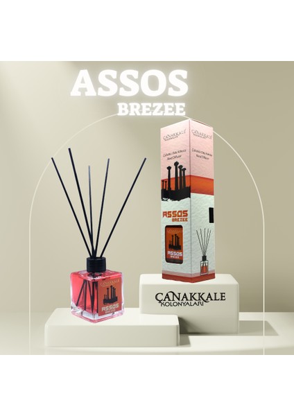 Bambu Çubuklu Oda Kokusu (Assos) 100 ml Cam Şişe