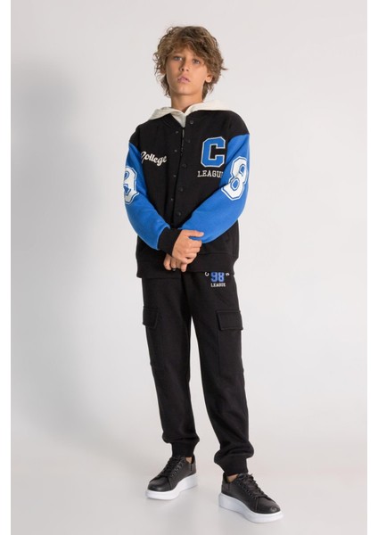 Dmb College Yazılı Eşofman Altı - Siyah modelleri