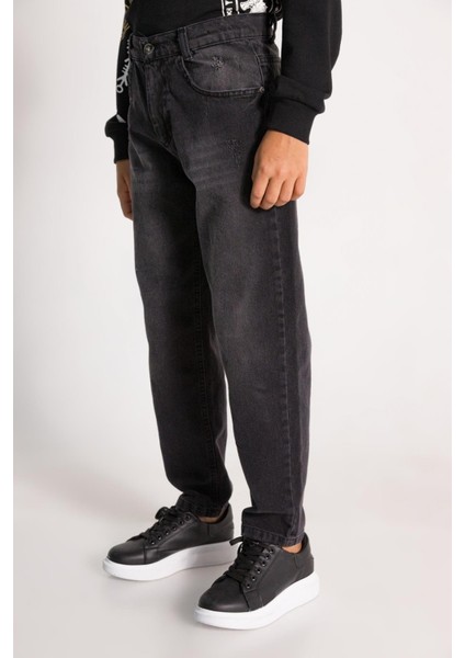 Dmb Erkek Kot Pantolon - Siyah