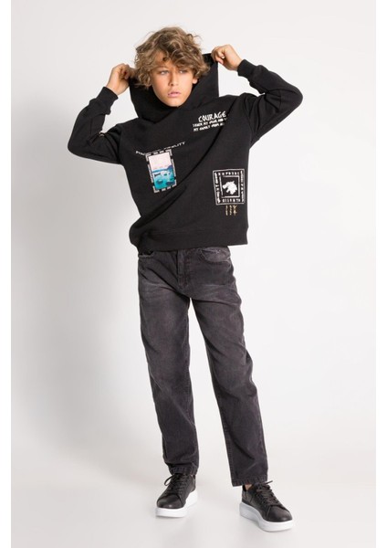 Dmb Erkek Kot Pantolon - Siyah