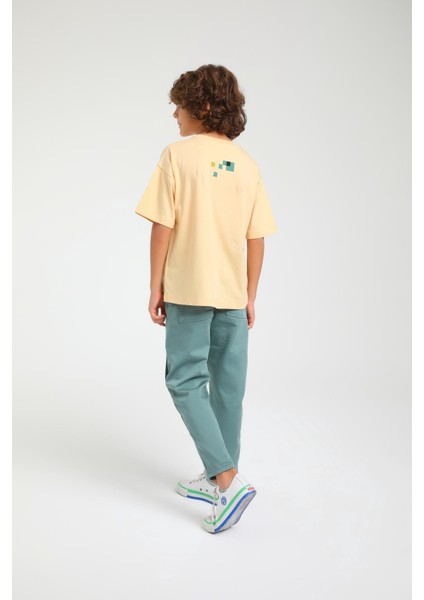 Paçası Cepli Erkek Pantolon - Yeşil fırsatları