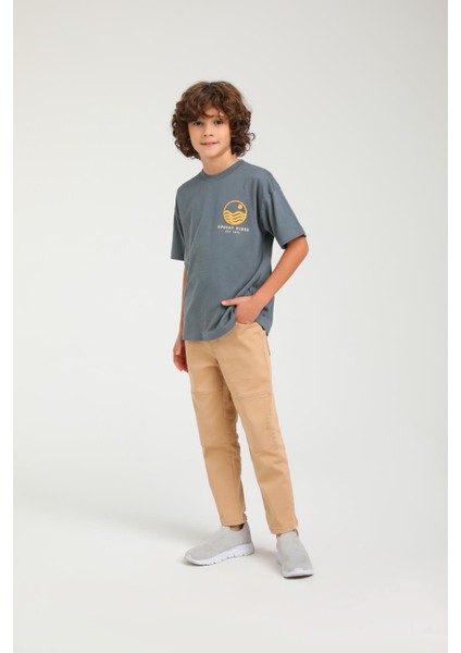 Erkek Bebe Tişört - Antrasit