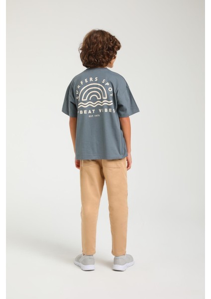 Erkek Bebe Tişört - Antrasit fiyatları