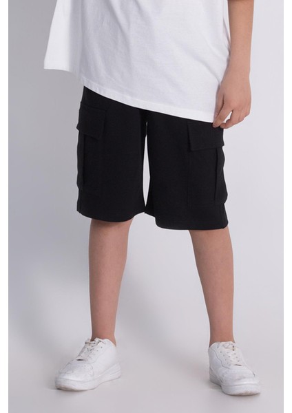 Dmb Yandan Cepli Erkek Şort - Siyah fiyatları