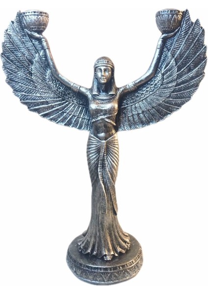 Polyester Mısırlı Kadın Isis Şamdan Gümüş Gümüş 1 Parça fiyatları