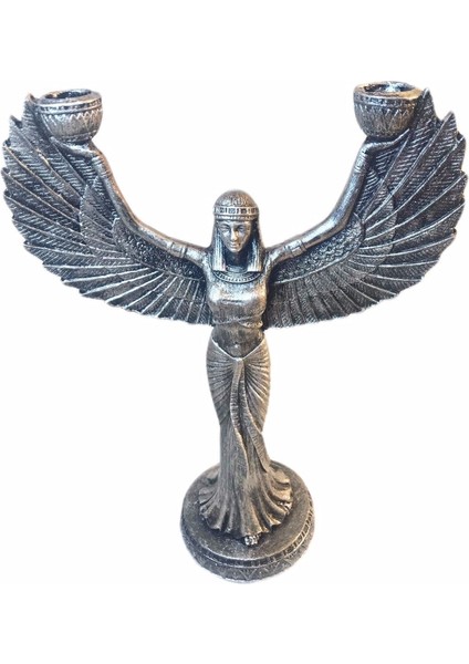 Polyester Mısırlı Kadın Isis Şamdan Gümüş Gümüş 1 Parça modelleri