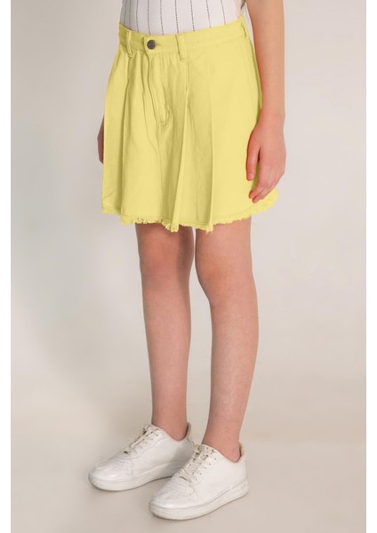 Dmb Kız Şort Etek - Sarı fiyatları
