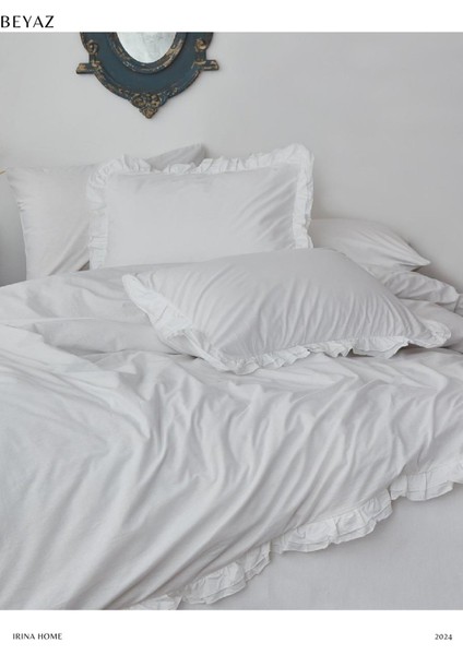 Fırfırlı Nevresım Takımı Vıenna 4 Pcs