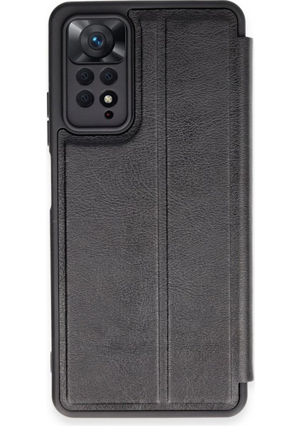 Xiaomi Redmi Note 12 Pro 4g Kılıf Flip Cover - Siyah 13