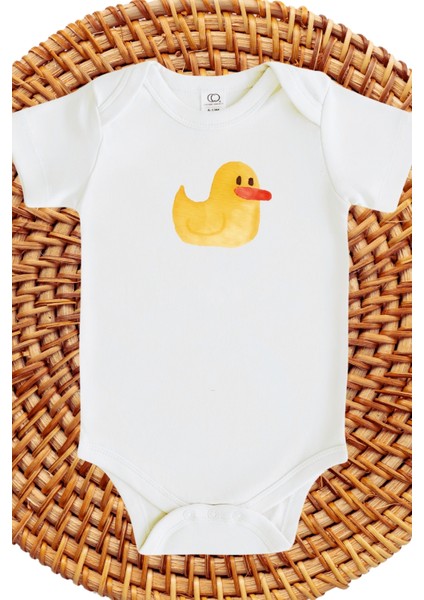 Civciv Tasarımlı Bebek Zıbın Chick Design Baby Bodysuit