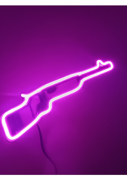Neon Led Işıklı Tüfek modelleri