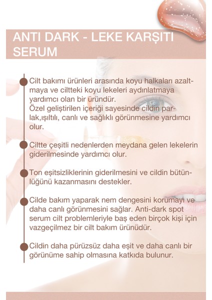 Antı Dark Leke Karşıtı Serum