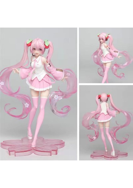 Hatsune Miku Sakura (23 Cm) Aksiyon Anime Figür