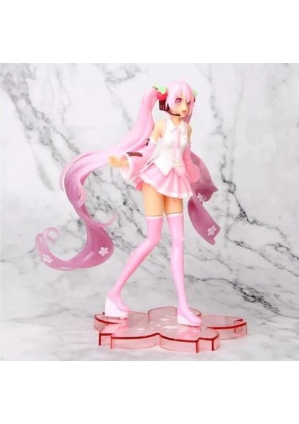 Hatsune Miku Sakura (23 Cm) Aksiyon Anime Figür