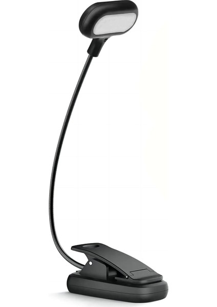 Plastik Çok Fonksiyonlu Ly-15 LED Kitap Kitap Okuma Işığı Çalışma Lambası Kablosuz-Pilli 18 x 15 E