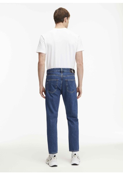 Normal Bel Regular Fit Erkek Denim Pantolon J30J3236921BJ Dad Jean modelleri