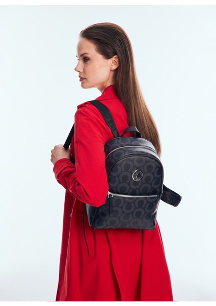 Siyah Kadın Sırt Çantası US24604 fiyatları