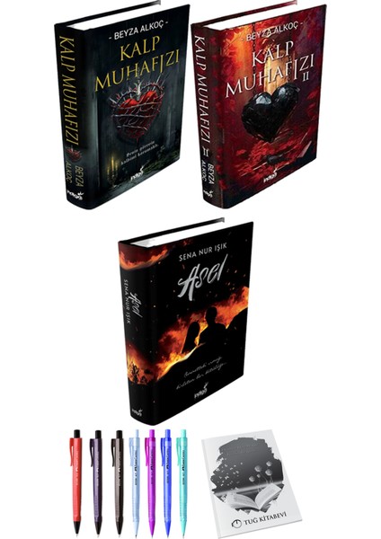 Kalp Muhafızı 1-2 - Asel + Kalem + Not Defteri