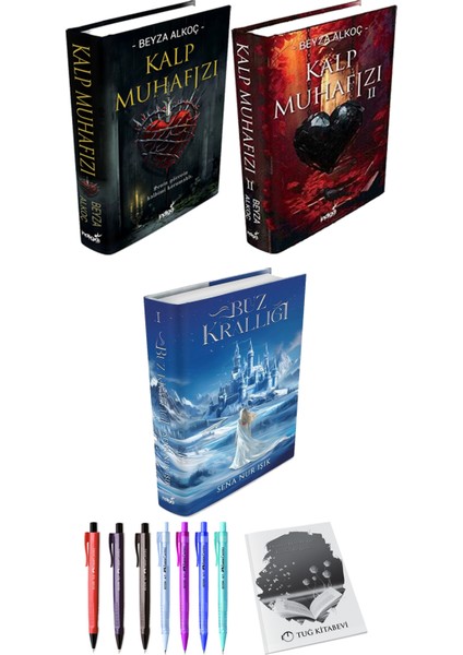 Kalp Muhafızı 1-2 - Buz Krallığı + Kalem + Not Defteri