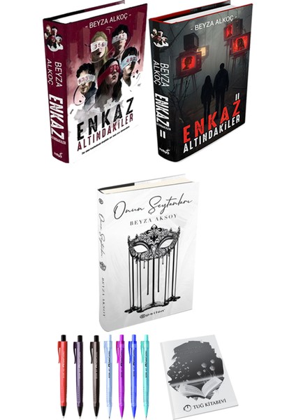 Enkaz Altındakiler 1-2 -Onun Şeytanları + Kalem + Not Defteri