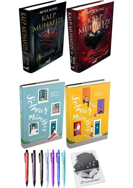 Kalp Muhafızı 1-2 - Solmuş Mürekkep 1-2 + Kalem + Not Defteri