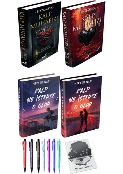 Kalp Muhafızı 1-2 - Kalp Ne İsterse O Olur 1-2 + Kalem + Not Defteri