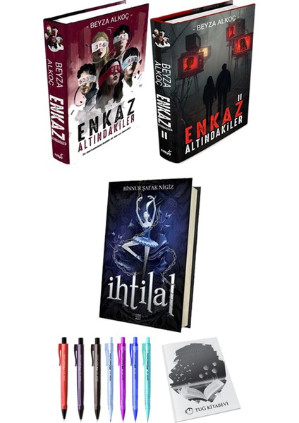 Enkaz Altındakiler 1-2 -İhtilal 1:Zelzele + Kalem + Not Defteri