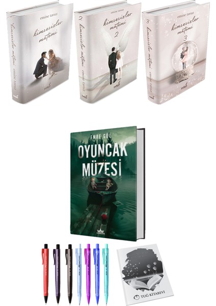 Kimsesizler Matemi 1-2-3 - Oyuncak Müzesi 1 + Kalem + Not Defteri