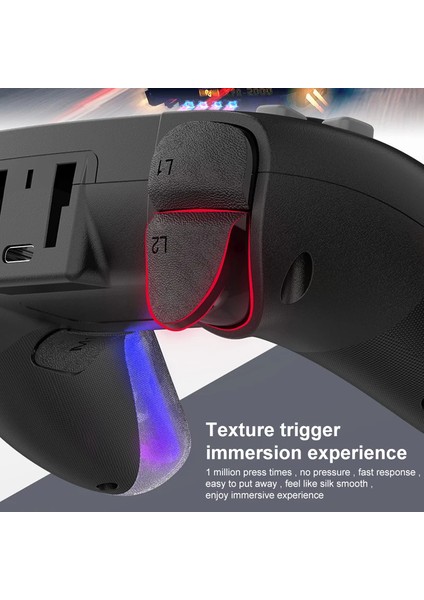 P07 Kablosuz Oyun Ps4 Ios/android/pc Rgb Bluetooth Konsolu Gamepad fırsatları