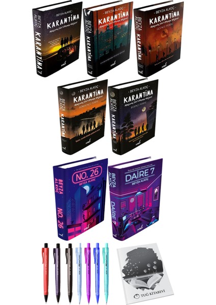 Karantina 5'Li - No. 26- Daire 7 + Kalem + Not Defteri