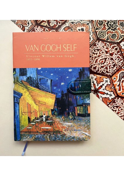 Van Gogh Cafe Terrace At Night Süresiz Ajanda / Defter