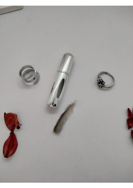 Mini Seyahat Parfüm Dolumlu Atomizer, Taşınabilir Parfüm Sprey Şişesi 5 Ml (2 ADET)
