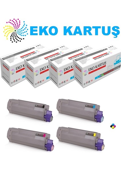 Oki C612 Muadil Toner 46507519 Mav
