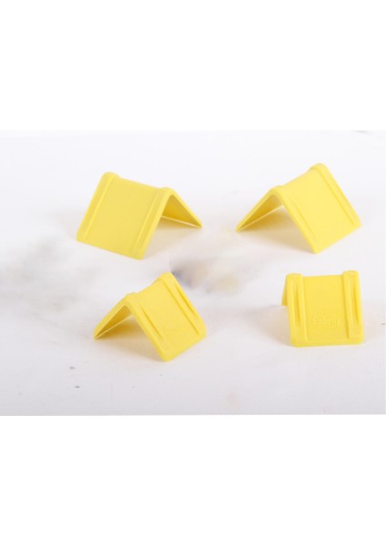 Sarı Plastik Köşe Koruyucu 19-25MM 2.000 Adet (Orta Boy)