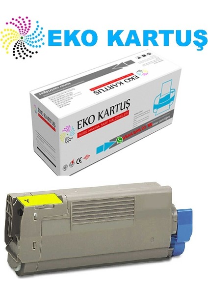 Oki MC563DN Muadil Toner 4 Renk Set modelleri