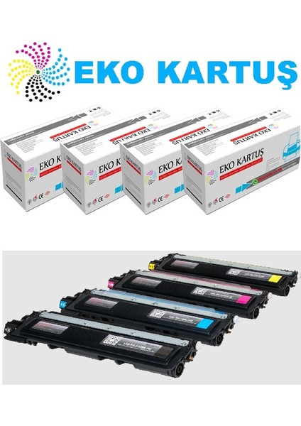 Brother HL-8370 (TN240) Muadil Toner 4 Renk Set