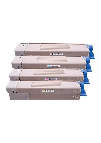 Oki C5950DTN Muadil Toner 4 Renk Set Toner fiyatları